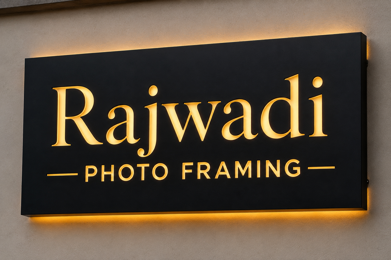 Reverse Cutting Box (Sign Board)