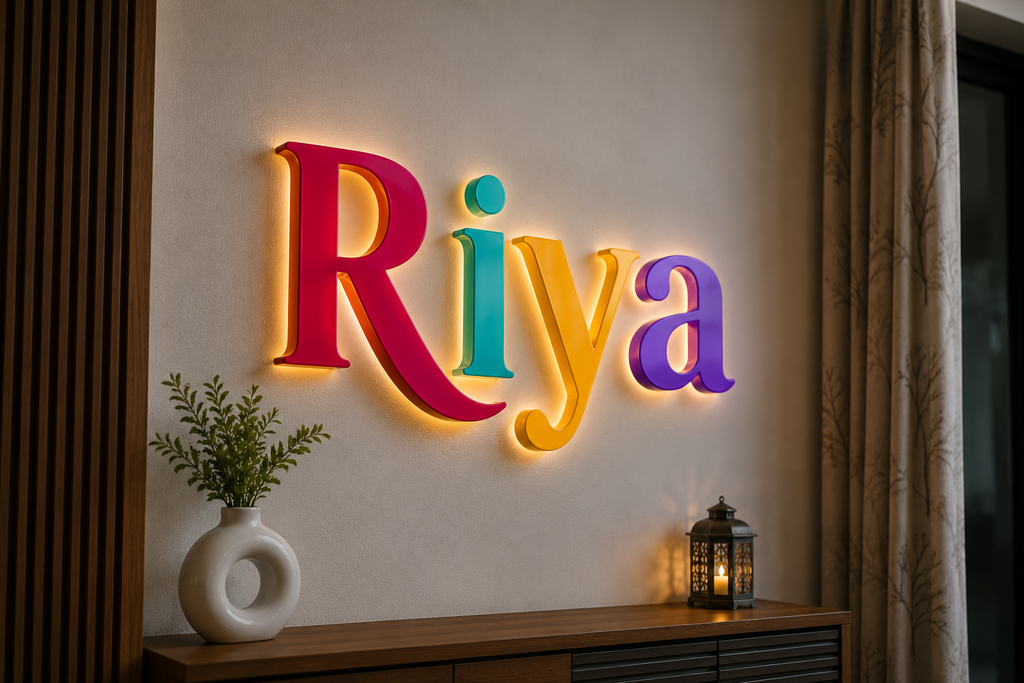 UV Letter (Sign Board)