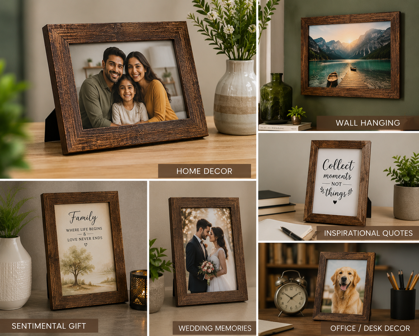 Wood Photo Framing